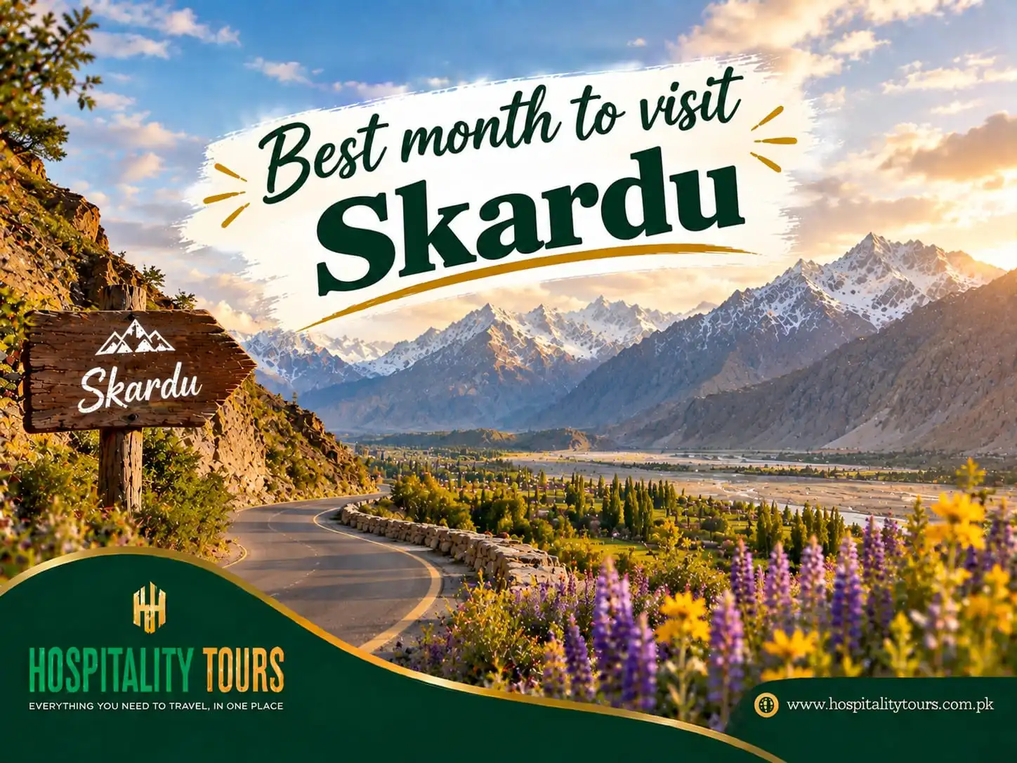 Best month to visit Skardu