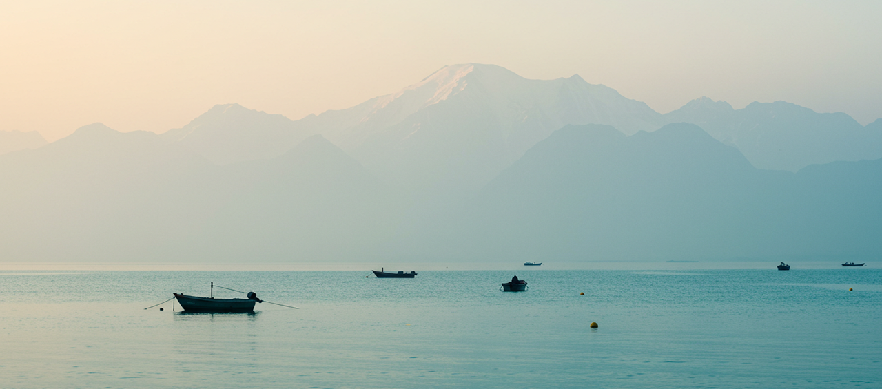 Morning in the Northern Sea of Pakistan: A Hidden Tranquility
